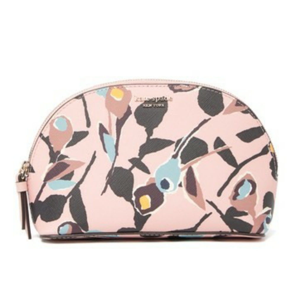 Kate Spade Cameron Paper Rose Cosmetic Bag